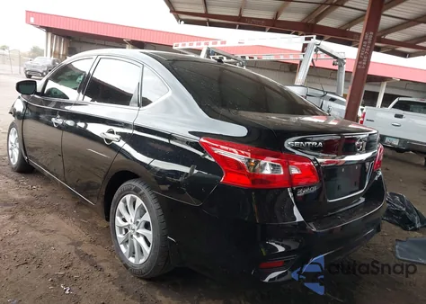 2019 Nissan Sentra Sv из США, поврежденный, VIN 3N1AB7AP9KY387730
